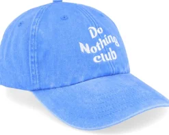 Do Nothing Club Washed Cornflower Dad Cap - Iconic