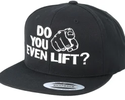 Do You Even Lift Black Snapback - Berzerk