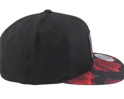 Dobermann & Roses Black/Red Snapback - Iconic