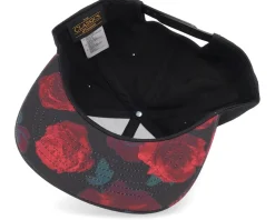 Dobermann & Roses Black/Red Snapback - Iconic