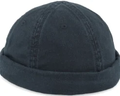 Docker Cotton Black Short Beanie - Stetson