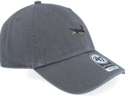 Dog Base Runner Icon 47 Clean Up Charcoal Dad Cap - 47 Brand