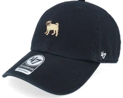 Dog Base Runner Icon 47 Clean Up Black Dad Cap - 47 Brand