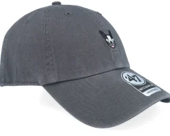 Dog Base Runner Icon 47 Clean Up Charcoal Dad Cap - 47 Brand