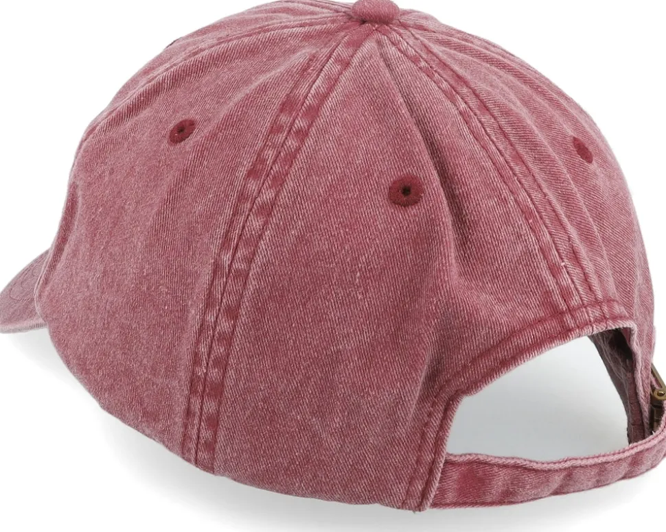 Dog Mom Vintage Washed Red Dad Cap - Iconic