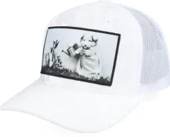 Dog Watering Plant Velvet Peach/Ivory A-frame - Calza Pennello