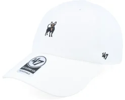 Dog-base Runner Icon 47 Clean Up White Dad Cap - 47 Brand