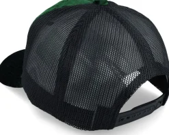 Dogs Velvet Green/Black A-frame Trucker - Calza Pennello