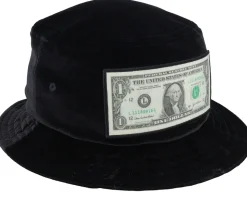Dollar Bill Velvet Black Bucket - Calza Pennello