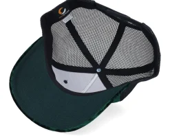 Dollar Bill Velvet Green/Black A-frame Trucker - Calza Pennello