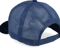 Dolphin Big Patch Velvet Navy Trucker - Calza Pennello