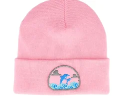 Dolphin On Waves Patch Cobalt Blue/Grey Trucker - Iconic