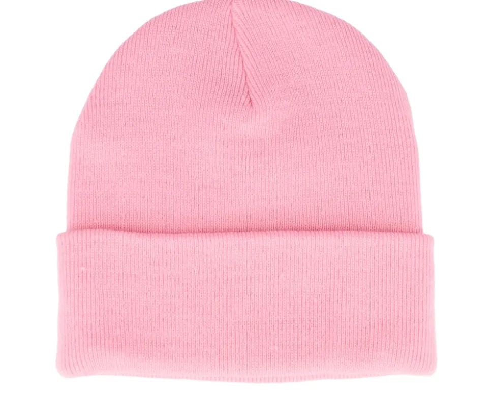 Dolphin On Waves Patch Pink Beanie - Iconic