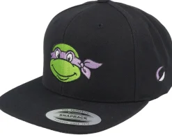 Donatello Face Black Snapback - TMNT