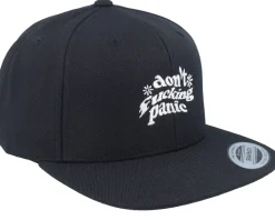 Don’t Fucking Panic Club Black Snapback - Iconic