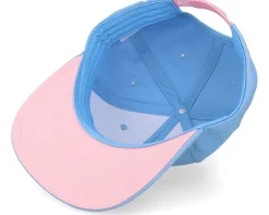 Dope Pop Art Patch Lightblue/Pink Snapback - 4REAL