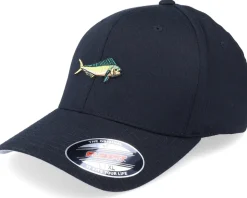 Dorado Mahi Mahi Fish Black Flexfit - Skillfish