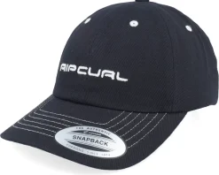 Dosed Cap Black Dad Cap - Rip Curl