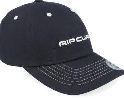 Dosed Cap Black Dad Cap - Rip Curl