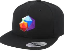 Doubble D20 Black Snapback - Gamerz