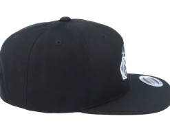 Double D20 Border Black Snapback - Gamerz