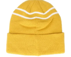 Double Stripe Beanie Mustard Cuff - Santa Cruz