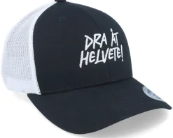 Dra Åt Helvete Patch Black/White Trucker - Kränkt!
