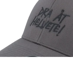 Dra Åt Helvete Patch Dark Grey Flexfit - Kränkt!
