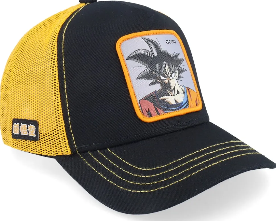 Dragon Ball Goku Black/Orange Trucker - Capslab