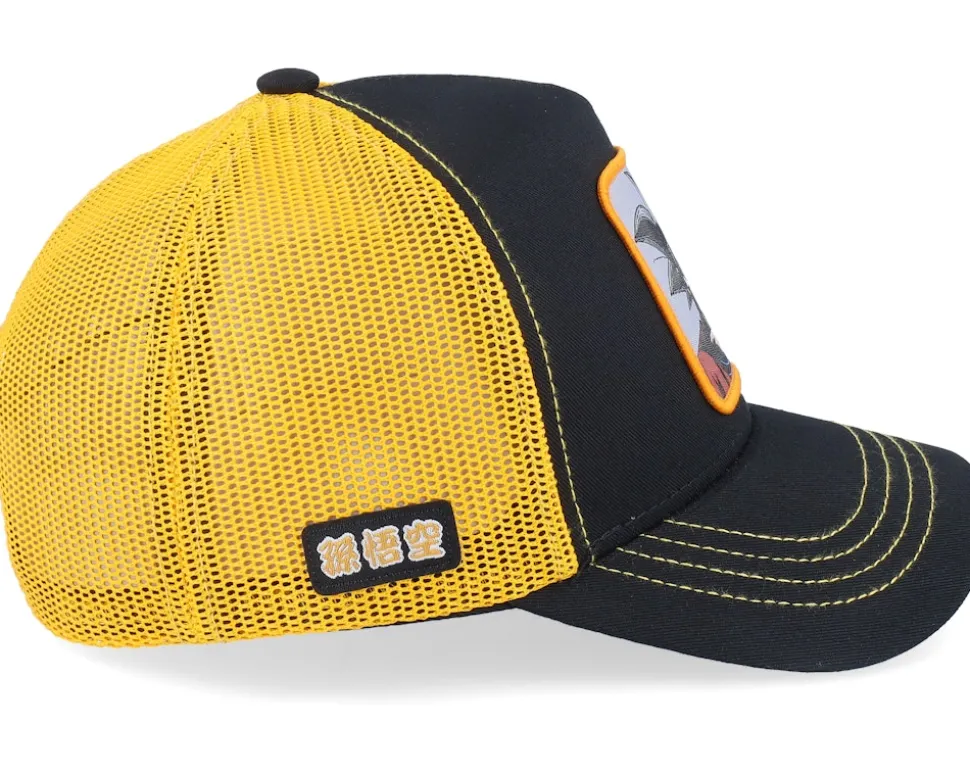 Dragon Ball Goku Black/Orange Trucker - Capslab