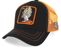 Dragon Ball Goku Black/Orange Trucker - Capslab
