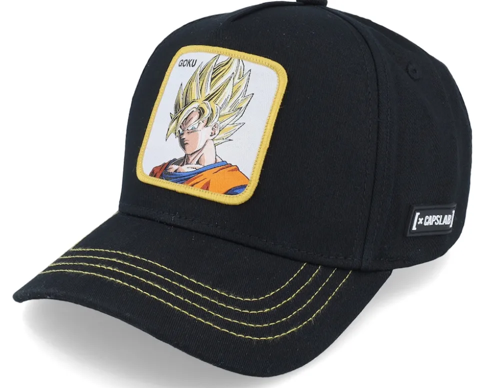 Dragon Ball Goku Black/Orange Trucker - Capslab