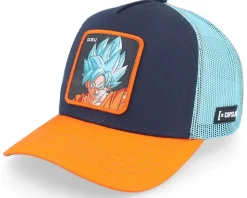Dragon Ball Goku Black/Orange Trucker - Capslab