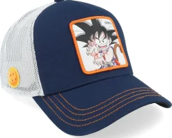 Dragon Ball Goku Blue A-Frame Trucker - Capslab