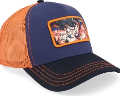 Dragon Ball Goku Orange/Blue/Black A-Frame Trucker - Capslab
