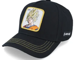 Dragon Ball Goku Super Saiyan Black/Black/Yellow Adjustable - Capslab