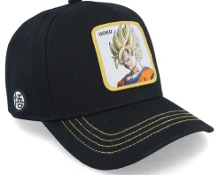 Dragon Ball Goku Super Saiyan Black/Black/Yellow Adjustable - Capslab