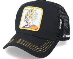 Dragon Ball Goku Super Saiyan Black/Black/Yellow Adjustable - Capslab