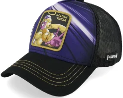 Dragon Ball Golden Frieza Purple/Black A-Frame Trucker - Capslab