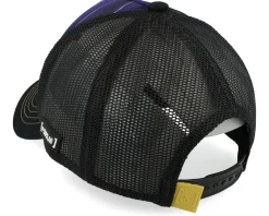 Dragon Ball Golden Frieza Purple/Black A-Frame Trucker - Capslab