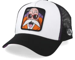 Dragon Ball Kame White/Black Trucker - Capslab