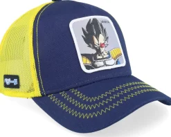 Dragon Ball Vegeta Navy/Yellow Trucker - Capslab