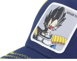 Dragon Ball Vegeta Navy/Yellow Trucker - Capslab