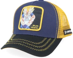 Dragon Ball Vegeta Navy/Yellow Trucker - Capslab
