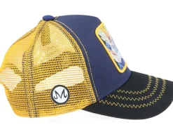 Dragon Ball Z Majin Vegeta Navy/Yellow/Black Trucker - Capslab