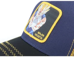 Dragon Ball Z Majin Vegeta Navy/Yellow/Black Trucker - Capslab