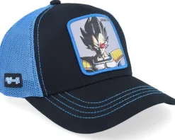 Dragon Ball Z Majin Vegeta Navy/Yellow/Black Trucker - Capslab