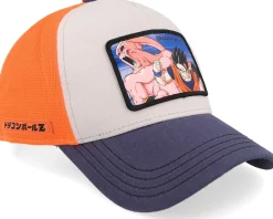 Dragon Ball Z Premium Burgundy/Grey/Blue A-Frame Trucker - Capslab