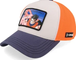 Dragon Ball Z Premium Burgundy/Grey/Blue A-Frame Trucker - Capslab