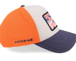 Dragon Ball Z Premium Burgundy/Grey/Blue A-Frame Trucker - Capslab